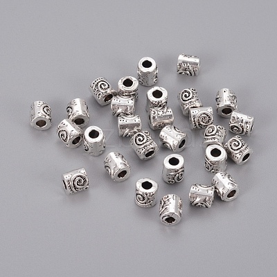 Tibetan Style Alloy Beads X-LFH10235Y-1
