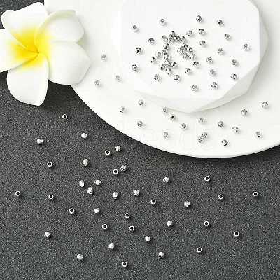 SHEGRACE Brass Round Beads XGRPCU444-290P-1