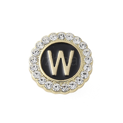 Letter Enamel Pins JEWB-S042-03W-G-1