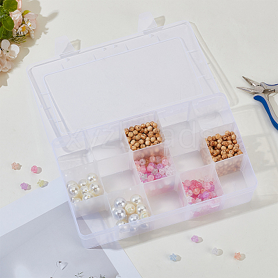 Plastic Bead Storage Containers CON-PA0001-03-1