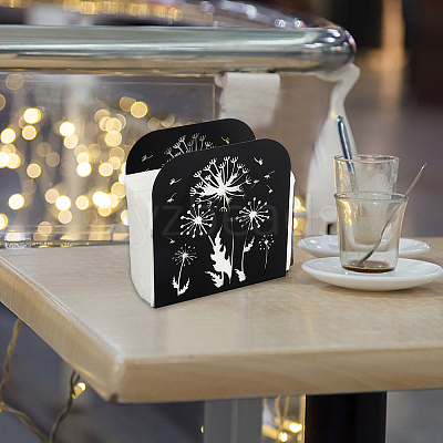 Iron Napkin Holder DJEW-WH0039-84G-1
