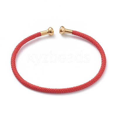 Braided Carbon Steel Wire Bracelet Making MAK-A017-B11-1
