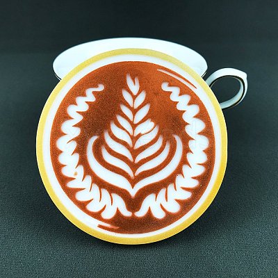 Silicone Cup Mat Molds DIY-M039-05A-1