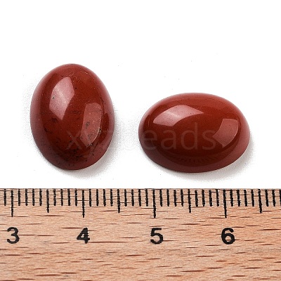 Natural Red Jasper Cabochons G-G145-01B-26-1
