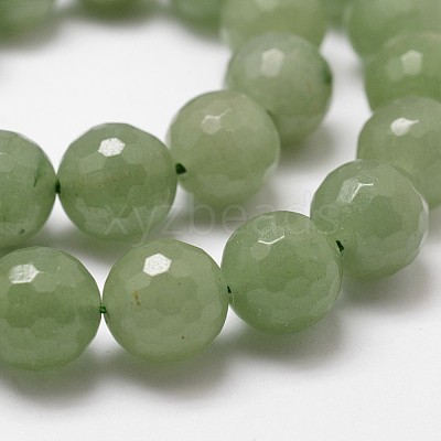 Natural Green Aventurine Beads Strands G-D840-28-6mm-1