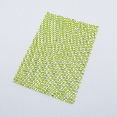 Plastic Elasticity Rhinestone Net LS-KY-WH0020-86C-1
