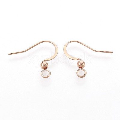 316 Surgical Stainless Steel French Earring Hooks STAS-P221-03RG-1