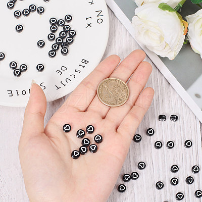 Craft Style Acrylic Beads X-MACR-T023-24A-1