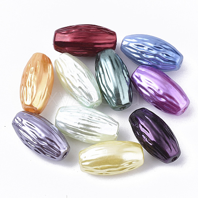 ABS Plastic Imitation Pearl Beads KY-T013-021-1