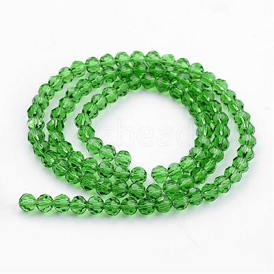 Transparent Glass Bead Strands GLAA-G013-10mm-54-1