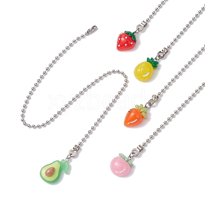 Fruit Vegetable Resin Ceiling Fan Pull Chain Extenders FIND-JF00117-1