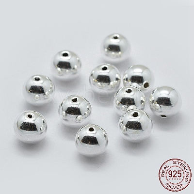 925 Sterling Silver Spacer Beads LS-STER-K171-45S-10mm-1