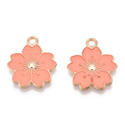 Alloy Enamel Pendants ENAM-S121-115I-1
