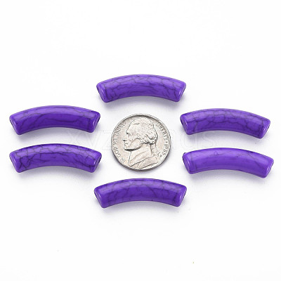 Opaque Crackle Acrylic Beads MACR-S372-002N-004-1