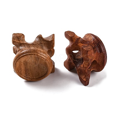 Wood Crystal Ball Display Bases WOOD-A023-03-1