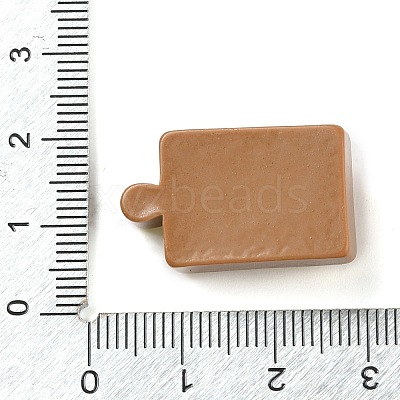 Bear Bread Opaque Resin Decoden Cabochons CRES-Q220-05D-1
