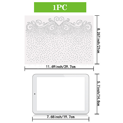 Glass Hotfix Rhinestone DIY-WH0303-271-1