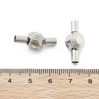 304 Stainless Steel European Clasps STAS-Z115-04P-05-1