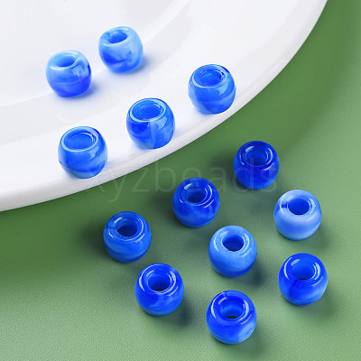 Acrylic European Beads MACR-S375-002A-02-1
