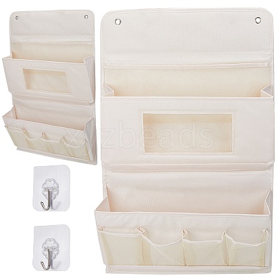 Non-woven Fabrics Mesh Hanging Jewelry Roll Storage Bags ABAG-WH200010-06B-1