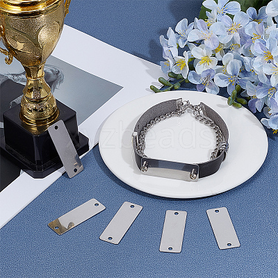 30Pcs 304 Stainless Steel Connector Charms STAS-OC0001-35-1