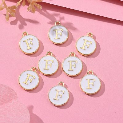 Golden Plated Alloy Charms ENAM-S118-01F-1