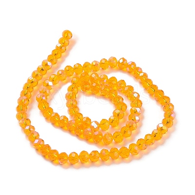 Electroplate Glass Beads Strands EGLA-A034-T8mm-L11-1