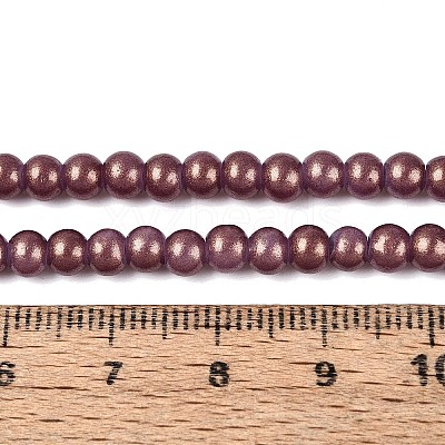 Baking Paint Glass Pearl Beads Strands DGLA-ZX001-05A-18-1