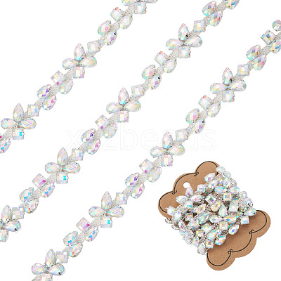 1 Yard Iron Rhinestone Strass Chains FIND-PJ0001-42-1