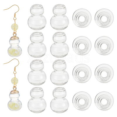 Clear Glass Bottles for Bead Containers AJEW-WH0596-151C-1
