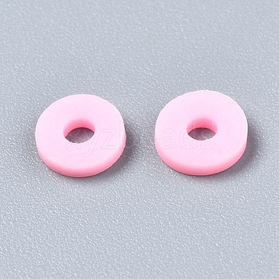 Handmade Polymer Clay Beads Strands CLAY-R089-6mm-T02B-47-1
