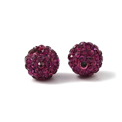 Pave Disco Ball Beads RB-Q195-10mm-502-1