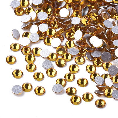 Glass Rhinestone Flat Back Cabochons RGLA-S002-04SS-05-1