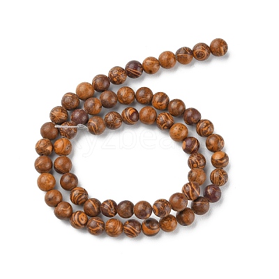 Natural Miriam Stone Beads Strands G-G0003-C05-A-1