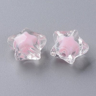 Transparent Acrylic Beads TACR-S152-02A-SS2112-1