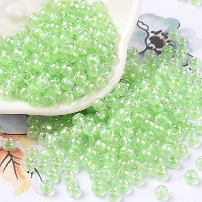 6/0 Glass Seed Beads SEED-T006-04F-06-1