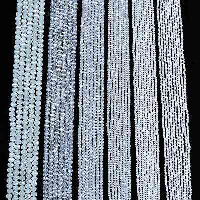 Electroplate Glass Beads Strands EGLA-A044-J2mm-A06-1