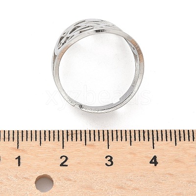 Non-Tarnish 304 Stainless Steel Adjustable Rings RJEW-P080-01P-1