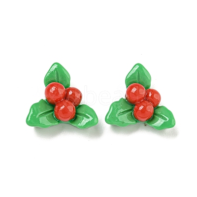 Christmas Theme Opaque Resin Decoden Cabochons CRES-B022-01I-1