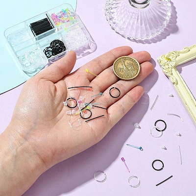 PP and PVC Earring Findings Kits SJEW-YW001-01-1
