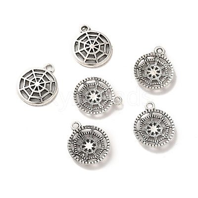 Tibetan Style Alloy Pendants TIBE-B001-03AS-1