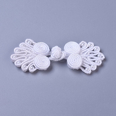 Handmade Chinese Frogs Knots Buttons Sets BUTT-WH0014-29D-1