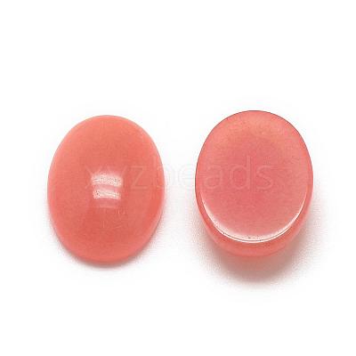 Natural White Jade Cabochons G-R415-13x18-19-1