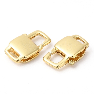 Brass Lobster Claw Clasps KK-R143-26G-1