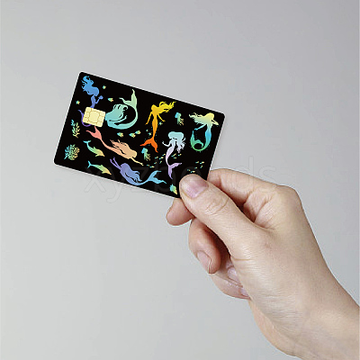 PVC Plastic Waterproof Card Stickers DIY-WH0432-067-1