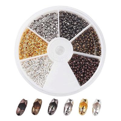 Brass Ball Chain Connectors KK-JP0002-01-1