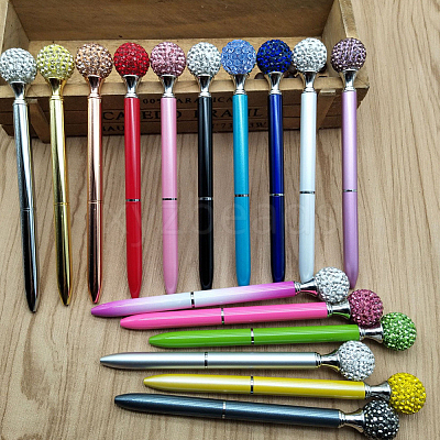 200Pcs Pave Disco Ball Beads RB-PA0001-11D-1