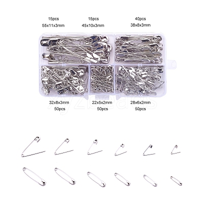 00#~4# Iron Safety Pins Sets NEED-X0001-01-B-1