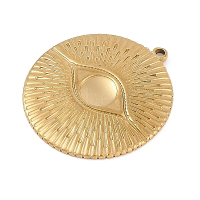 304 Stainless Steel Pendants STAS-M078-03E-G-1
