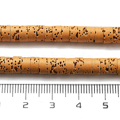 Natural Lava Rock Dyed Beads Strands G-K375-G10-01-1